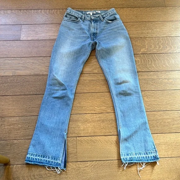 Re/Done 70s Wide Leg Levis Size 25